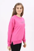 Toontoy Kız Çocuk Nakışlı Sweatshirt - 9