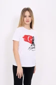 Toontoy Unisex Çocuk Atatürk Baskılı Tişört - 12