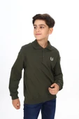 Toontoy Erkek Çocuk Polo Yaka Tnty Baskılı Sweatshirt - 11