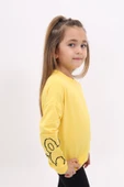 Toontoy Kız Çocuk Nakışlı Sweatshirt - 3