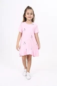 Toontoy Kız Çocuk Baskılı Elbise thumbnail 5