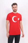 Toontoy Unisex Ay Yıldız Baskılı Tişört - 1