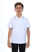 Toontoy Erkek Çocuk  Polo Yaka Kolu Baskılı Tişört - 1