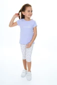 Toontoy Kız Çocuk Nakışlı Kaprili Takım - 9