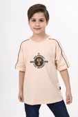 Toontoy Erkek Çocuk  New Project Baskılı Tişört - 1