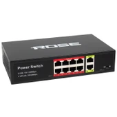 ROSE PR-830G 8+2 10/100/1000Mbps SMART GİGABİT POE SWITCH - 1