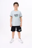 Toontoy Erkek Çocuk Baskılı Şortlu Takım - 9