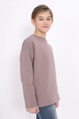 Toontoy Erkek Çocuk Hey You Look  Baskılı Sweatshirt - 4