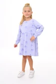 Toontoy Kız Çocuk Baskılı Elbise thumbnail 7