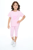 Toontoy Kız Çocuk Shıne On Baskılı Kaprili Takım - 1