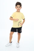 Toontoy Erkek Çocuk Goog Vıbes Clup Baskılı Şortlu Takım - 2