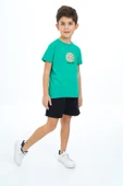 Toontoy Erkek Çocuk Baskılı Şortlu Takım - 3