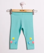 Toontoy Bebek Kız Renkli Pullu Çiçek Nakış - 8