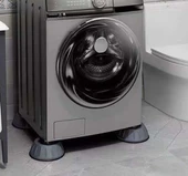 Çamaşır Makinesi Kayma Ve Titreşim Engelleyici - Gürültü Emici Aparatlar 4 Lü Set - 1