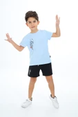 Toontoy Erkek Çocuk Beıng Baskılı Şortlu Takım - 3