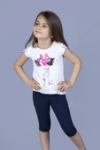 Toontoy Kız Çocuk Çevirmeli Pullu Takım - 4