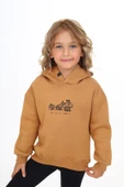Toontoy Kız Çocuk Baskılı Sweatshirt - 2