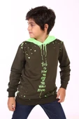 Toontoy Erkek Çocuk Neon Detaylı Sweatshirt - 8