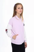 Toontoy Kız Çocuk Nakışlı Kolej Hırka - 6