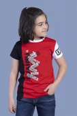 Toontoy Erkek Çocuk Garni Detaylı Baskılı Tişört - 3