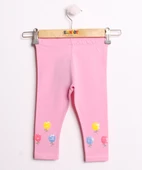 Toontoy Bebek Kız Renkli Pullu Çiçek Nakış - 10