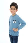Toontoy Erkek Çocuk Baskılı Sweatshirt - 4