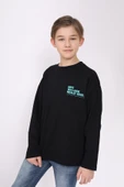 Toontoy Erkek Çocuk Hey You Look  Baskılı Sweatshirt - 1
