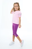 Toontoy Kız Çocuk Colorful Nakışlı Kaprili Takım - 9