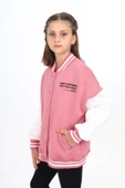 Toontoy Kız Çocuk Nakışlı Kolej Hırka - 6