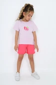 Toontoy Kız Çocuk Fresh Görsel Baskılı Şortlu Takım - 9