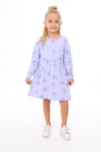 Toontoy Kız Çocuk Baskılı Elbise thumbnail 1