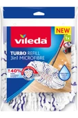 Vileda Turbo 3in1 Extra Pedli Mikrofiber Yedek Paspas - 1