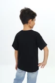 Toontoy Erkek Çocuk Şapkalı Ayı Baskılı Tişört - 8