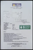 Acil Çıkış Armatürü EXIT Led Tabela (CİHAN JN-107) - 4