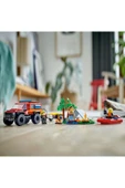LEGO ® City 4x4 Kurtarma Botlu İtfaiye Kamyonu 60412 -  Yaratıcı Oyuncak Yapım Seti (301 Parça) - 5
