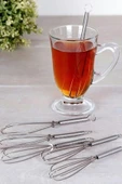 6 lı Çay Kaşığı - Yaylı Çırpıcı Şeklinde Karıştırıcı - 4