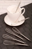 6 lı Çay Kaşığı - Yaylı Çırpıcı Şeklinde Karıştırıcı - 2