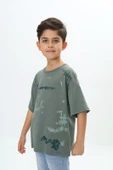 Toontoy Erkek Çocuk Grafiti Baskılı Tişört thumbnail 1