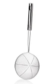 Paslanmaz Çelik Tel Kevgir Kızartma Haşlama Süzgeç 35 Cm - 4