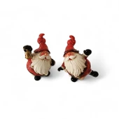 İkili Noel Baba 8x6 cm thumbnail 1