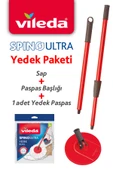 Vileda Spino Ultra Yedek Sap + Başlık + Yedek Paspas Paketi thumbnail 1