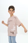 Toontoy Erkek Çocuk Grafiti Baskılı Tişört thumbnail 5