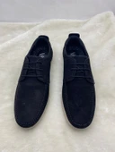 VOYAGER 3621 SİYAH GERÇEK NUBUK DERİ CASUAL ERKEK AYAKKABI thumbnail 2