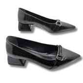 Constelaria | Kadın Blok Topuklu Klasik Ayakkabı thumbnail 5