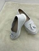 ÇİĞDEM BEYAZ HAKİKİ DERİ PÜSKÜLLÜ TİMBERLAND BABET (A2) thumbnail 3