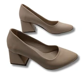 Suavina | Kadın Blok Topuklu Klasik Ayakkabı thumbnail 5