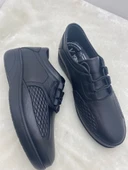 VOYAGER 8585 SİYAH HAKİKİ DERİ KADIN COMFORT AYAKKABI thumbnail 5