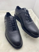 ÇİĞDEM SİYAH BAĞCIKLI HAKİKİ DERİ ERKEK GÜNLÜK AYAKKABI thumbnail 2