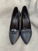 CAROLIN-KADIN KALIN TOPUKLU SİVRİ BURUN KLASİK AYAKKABI(AA7) thumbnail 4