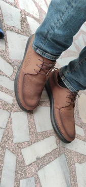 ÇİĞDEM AYALP KAHVE NUBUK DERİ BAĞCIKLI AYAKKABI thumbnail 4